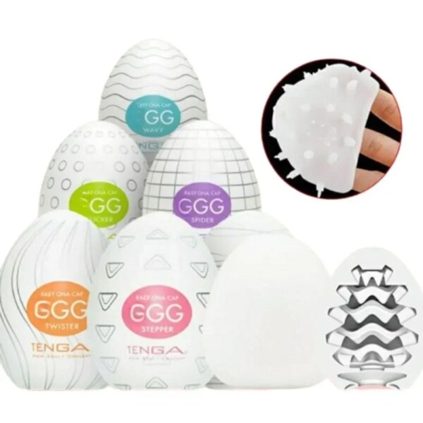 Mini Male Masturbation Eggs Penis Massager Blowjob Ghost Stimulating Stretchable Sex Portable Masturbator Toys for Men