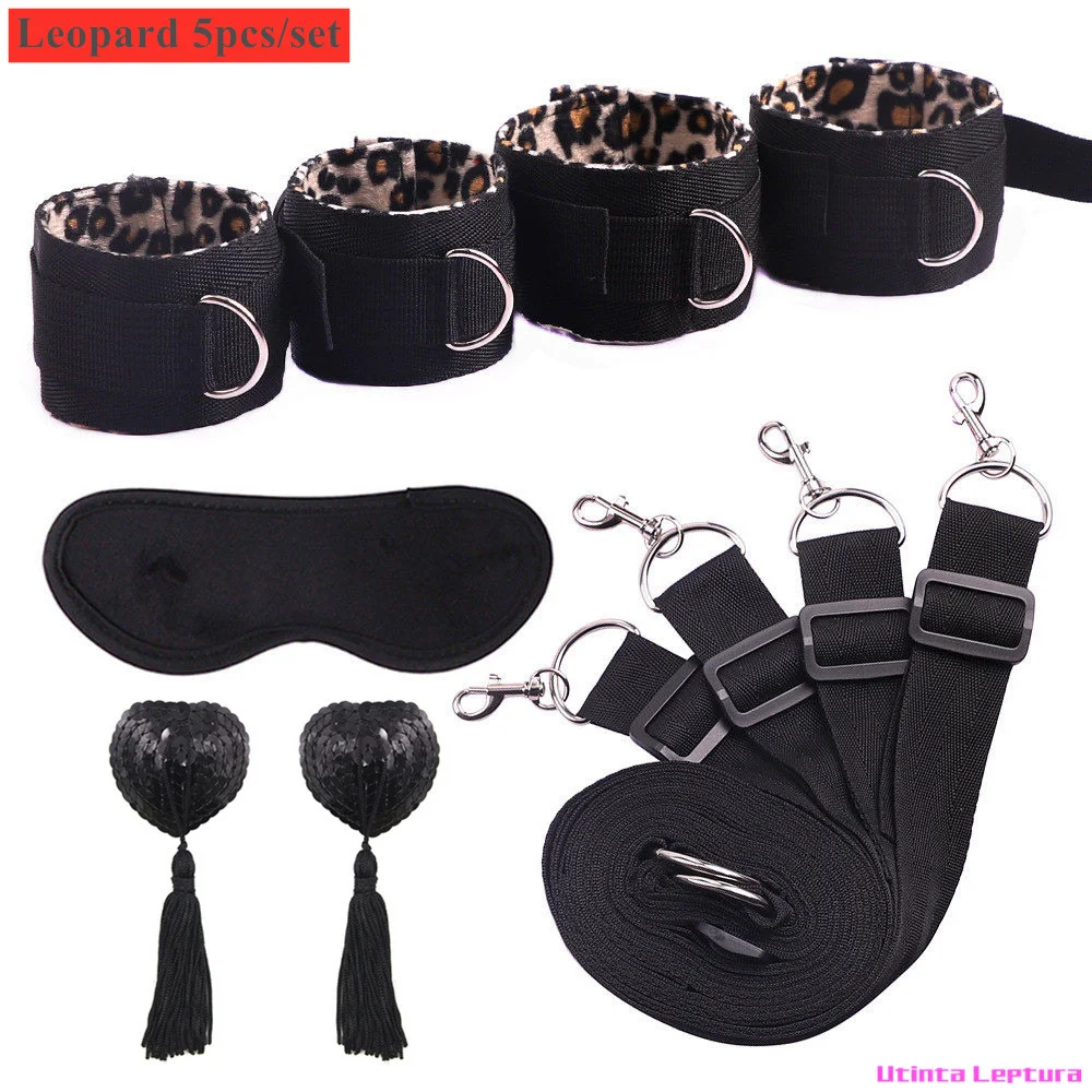 Sex Tools for BDSM Bondage Restraint Adult S&M Fetish Games Set Vibrator Handcuffs Ankle Bed Toys Kits for Couples Sex Tools for BDSM Bondage Restraint Adult S&M Fetish Games Set Vibrator Handcuffs Ankle Bed Toys Kits for Couples