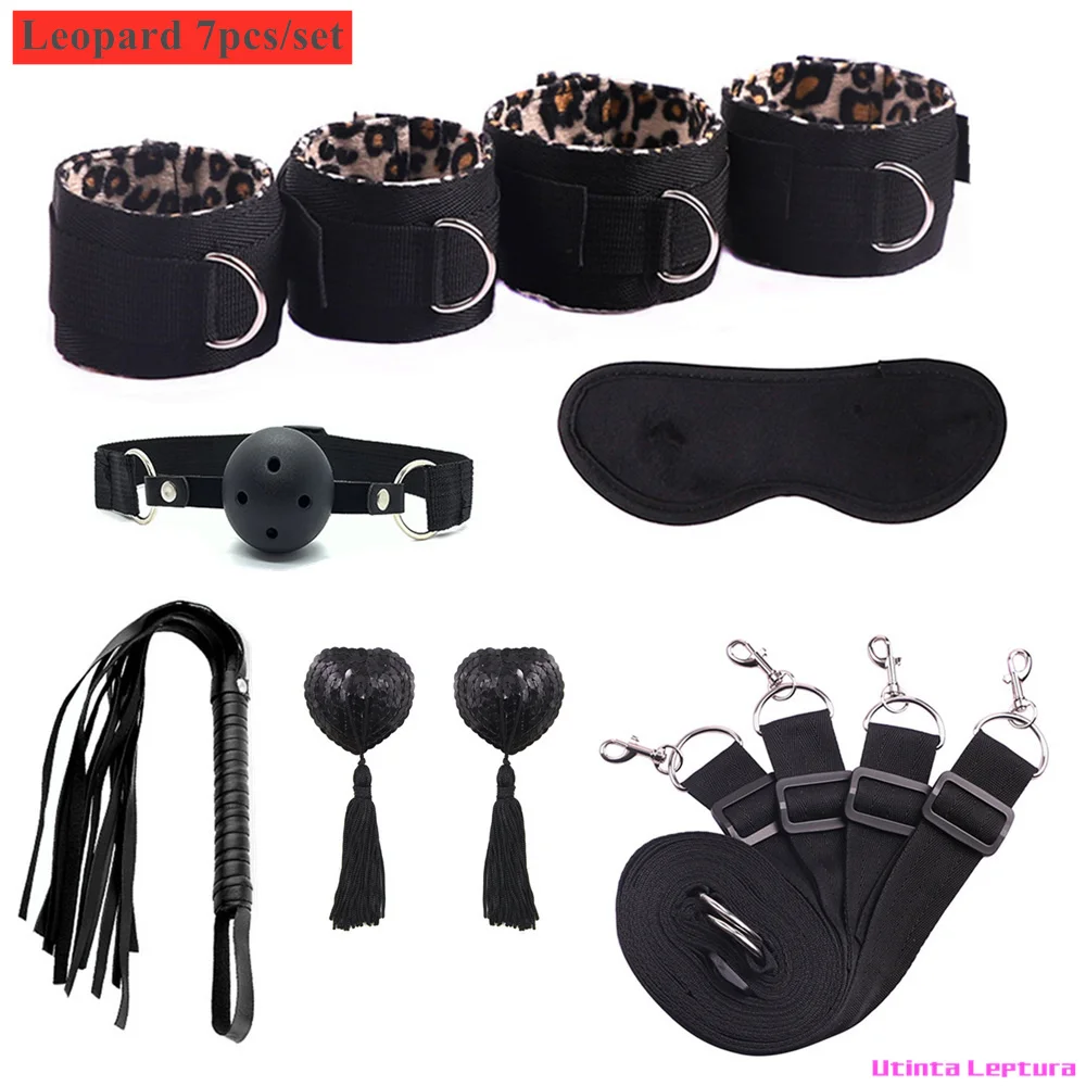 Sex Tools for BDSM Bondage Restraint Adult S&M Fetish Games Set Vibrator Handcuffs Ankle Bed Toys Kits for Couples Sex Tools for BDSM Bondage Restraint Adult S&M Fetish Games Set Vibrator Handcuffs Ankle Bed Toys Kits for Couples
