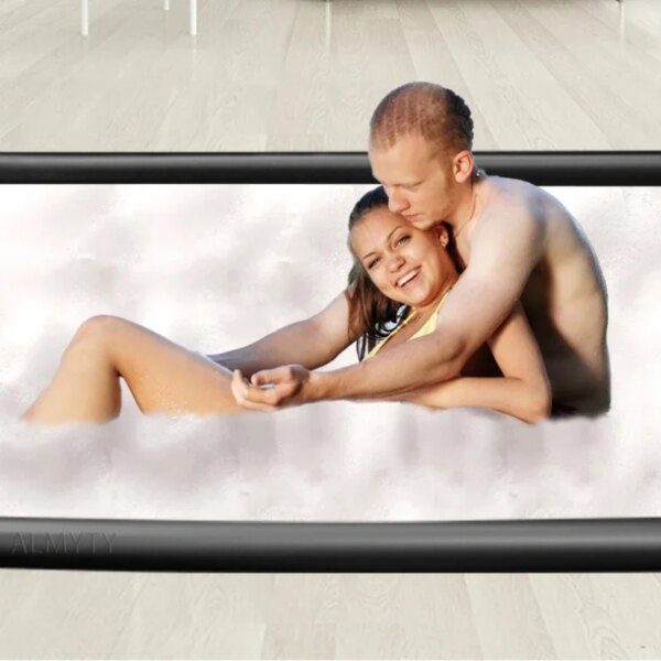 PVC Inflatable Waterproof Sex Bed Sex Furniture Sheets Adult Game Water Bed Air Mattresses Oil-proof Massage Sheet Couple Sextoy