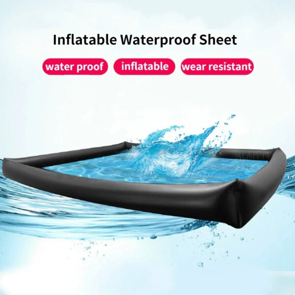 PVC Inflatable Waterproof Sex Bed Sex Furniture Sheets Adult Game Water Bed Air Mattresses Oil-proof Massage Sheet Couple Sextoy
