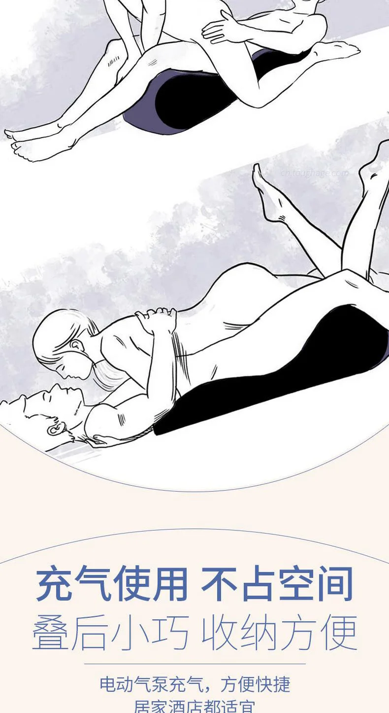 Multipurpose Inflatable Sex Sofa Bed Furniture Cushion Bounce Chair Sex Pillow with Holder for Couples Adults Game Erotic Shop