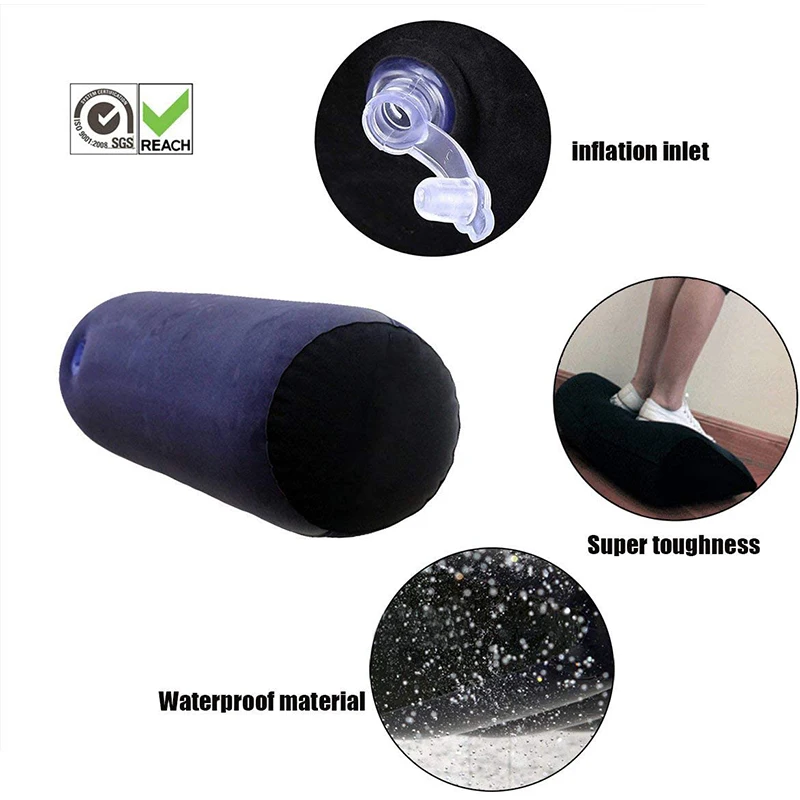 BDSM Pluggable Dildo Poses Furniture Sexy Games Sex Seat Positioning Cushion for Couple Deeper Penetration Inflatable Sex Pillow