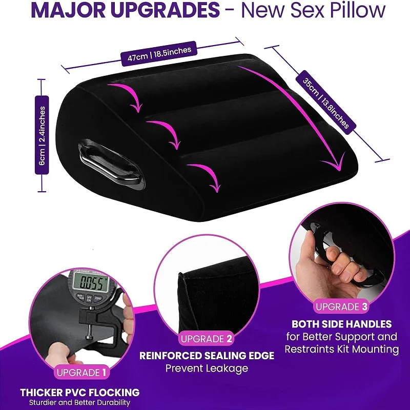Large Sex Pillow Bdsm Sex Toys for Couples Bed Sexual Toys Sextoy Sextoys Tooys for Man Wedge Inflatable Couple Cushion Supplies Large Sex Pillow Bdsm Sex Toys for Couples Bed Sexual Toys Sextoy Sextoys Tooys for Man Wedge Inflatable Couple Cushion Supplies