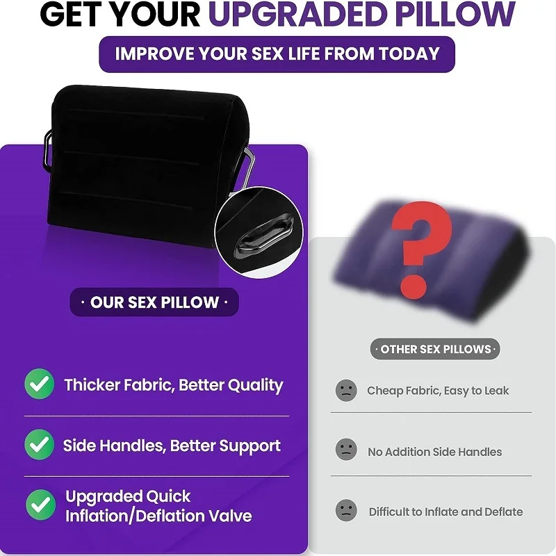 Large Sex Pillow Bdsm Sex Toys for Couples Bed Sexual Toys Sextoy Sextoys Tooys for Man Wedge Inflatable Couple Cushion Supplies Large Sex Pillow Bdsm Sex Toys for Couples Bed Sexual Toys Sextoy Sextoys Tooys for Man Wedge Inflatable Couple Cushion Supplies