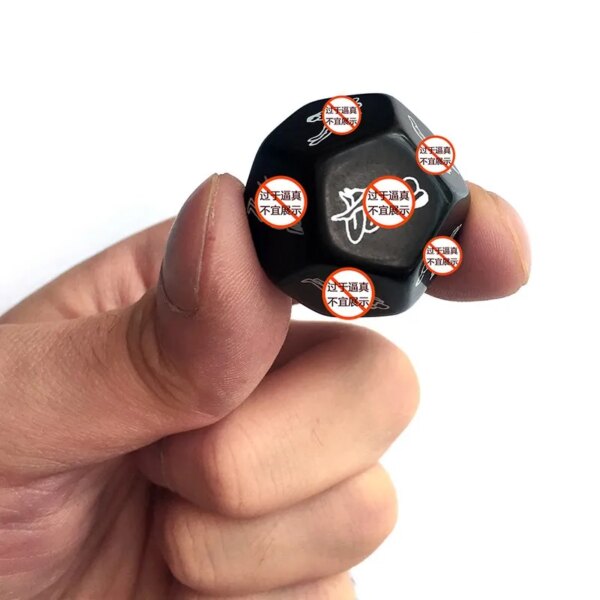 Russian Dice Russian Sex Dice Sex Toys For Couples Acrylic Erotic Toys Adult Sex Toys For Women Men Russian