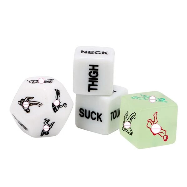 Russian Dice Russian Sex Dice Sex Toys For Couples Acrylic Erotic Toys Adult Sex Toys For Women Men Russian