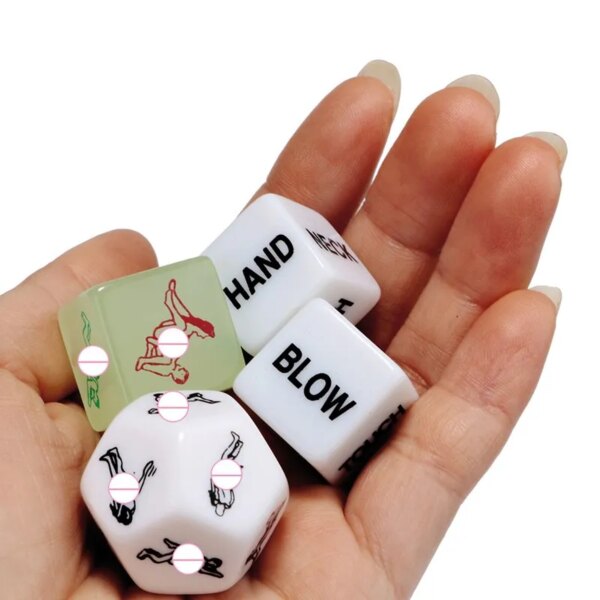 Russian Dice Russian Sex Dice Sex Toys For Couples Acrylic Erotic Toys Adult Sex Toys For Women Men Russian