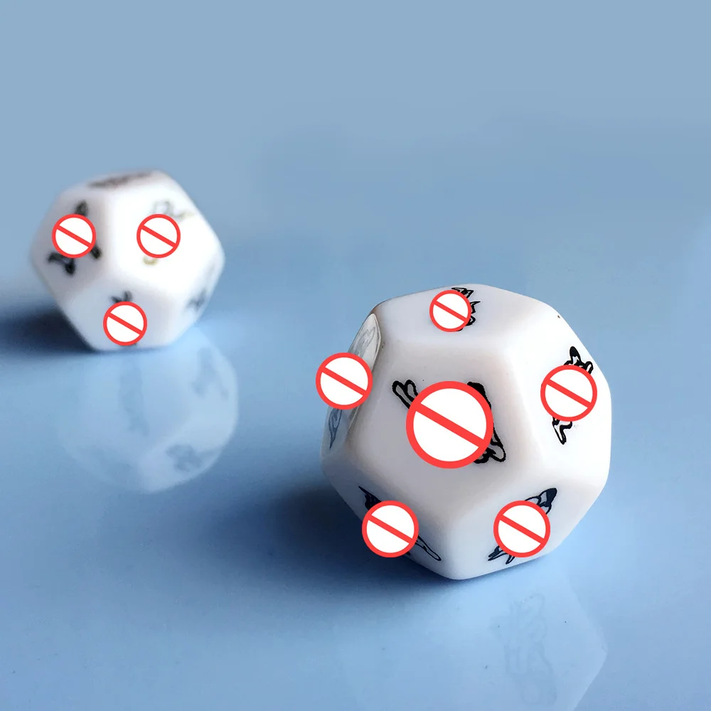 Adult Sexy Toys 12 Sides Sex Dice Sexual Games Dice Couple Erotic Toy Cube Accessoires Sexuels Sexy Toys for Women Sex Shop