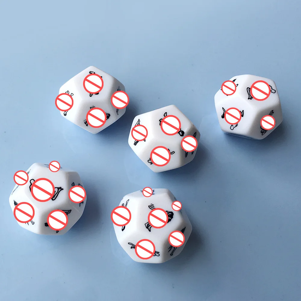 Adult Sexy Toys 12 Sides Sex Dice Sexual Games Dice Couple Erotic Toy Cube Accessoires Sexuels Sexy Toys for Women Sex Shop