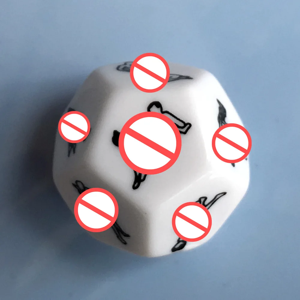 Adult Sexy Toys 12 Sides Sex Dice Sexual Games Dice Couple Erotic Toy Cube Accessoires Sexuels Sexy Toys for Women Sex Shop