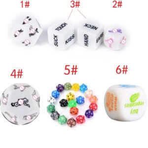 1Pcs Sex Dice Fun Adult Erotic Love Sexy Posture Couple Lovers Humour Game Toy Novelty Party Gift