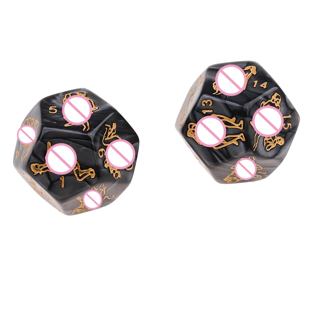 4x Adult Sex Position Dice Love Dice Sex Dice Erotic Dice Toy Lovers Gift