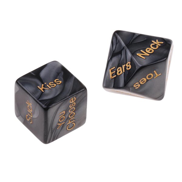 4x Saucy Adult Naughty Dice Position Party Aid Throwing Dice