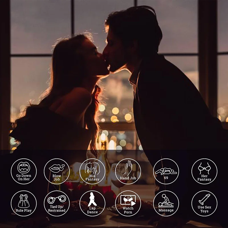 Date Night Dice Couple Love Fun Sex Humour Gambling Romance Erotic Craps Sexy Adult Game Toys For Husband Gifts Valentines Day