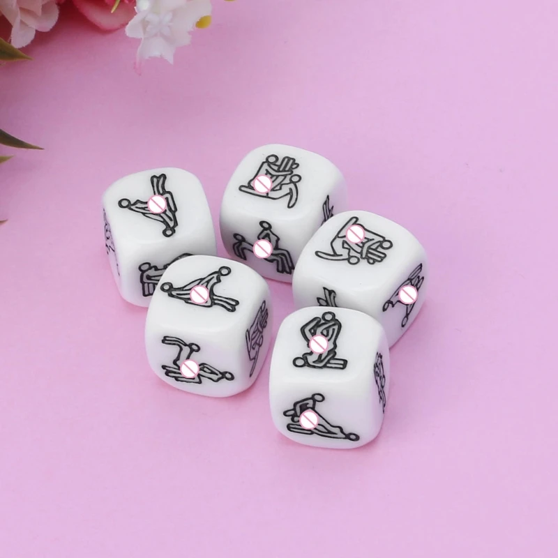 20mm Adult Sex Dice Erotic Poses Couple Funny Sexy Love Toy Night Bar Humor Game