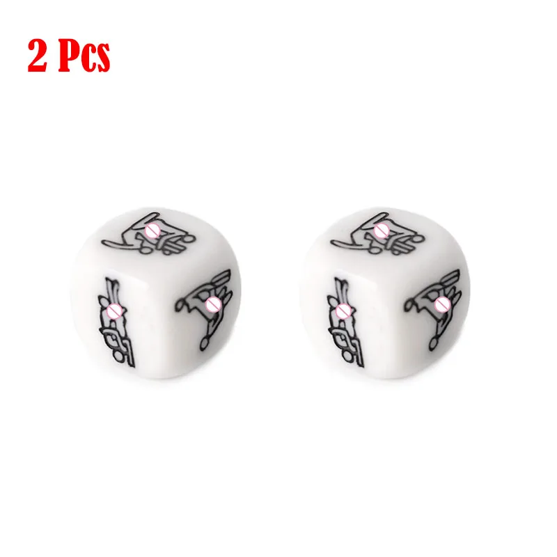 1/2/4/10Pcs 20mm Adult Sex Dice Erotic Poses Couple Funny Sexy Love Toy Night Bar Humor Game