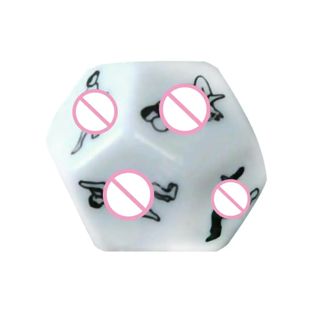 12 Sided Dice Erotic Adult Love & Sex Foreplay Game Bachelor Party Toy
