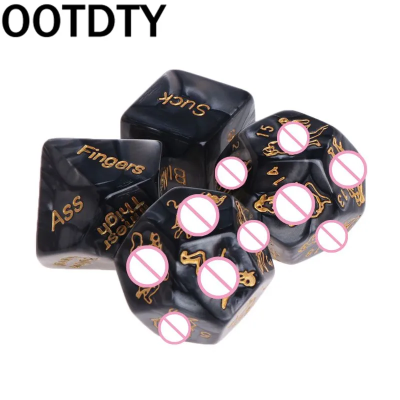 4 Pcs Fun Acrylic Dice Love Dice Sex Dice Erotic Dice Love Game Toy Couple Gift 4 Pcs Fun Acrylic Dice Love Dice Sex Dice Erotic Dice Love Game Toy Couple Gift