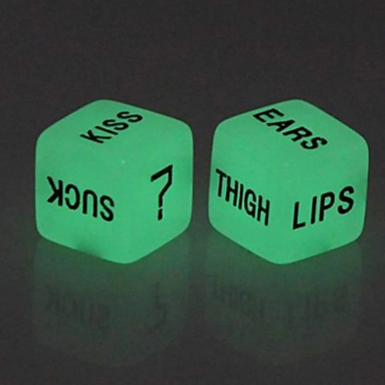 2pcs Funny Glow In Dark Love Dice Toys Adult Couple Lovers Games Aid Sex Party Toy Valentines Day Gift For Boyfriend Girlfriend