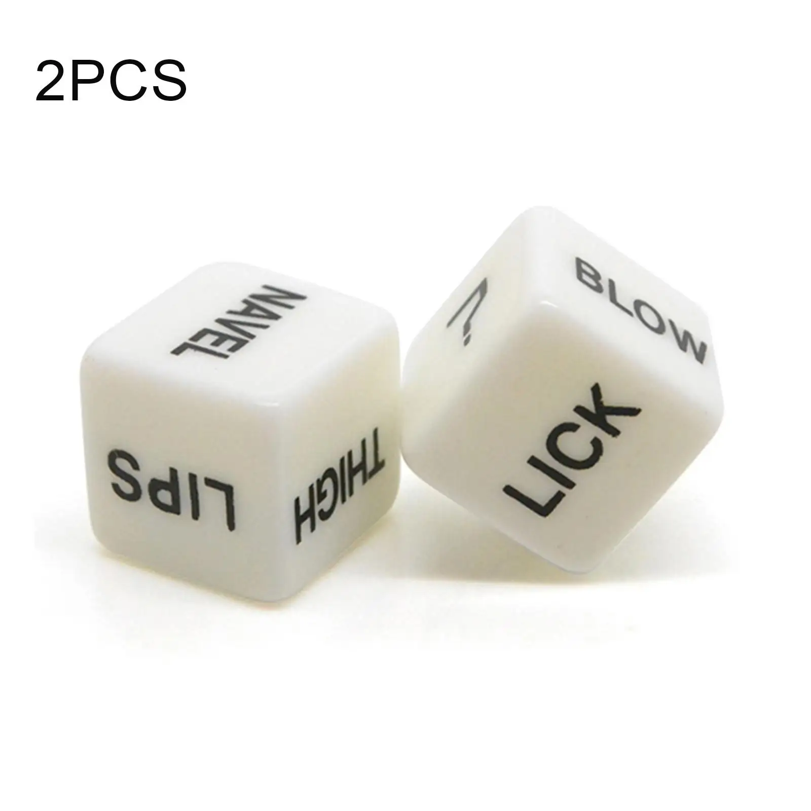 2pcs Funny Glow In Dark Love Dice Toys Adult Couple Lovers Games Aid Sex Party Toy Valentines Day Gift For Boyfriend Girlfriend