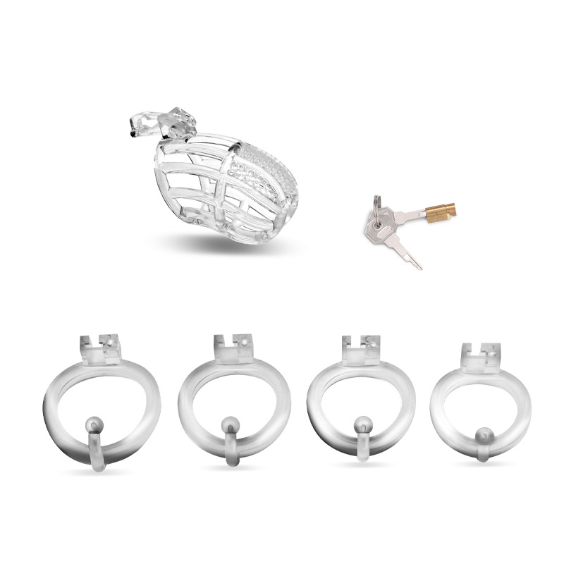 Pink Mini Male Chastity Penis Device Chrome CBT Slave Gay With Hook Ring Cuckold Lockdown Cage Restraint For Men Sex Toys  18+