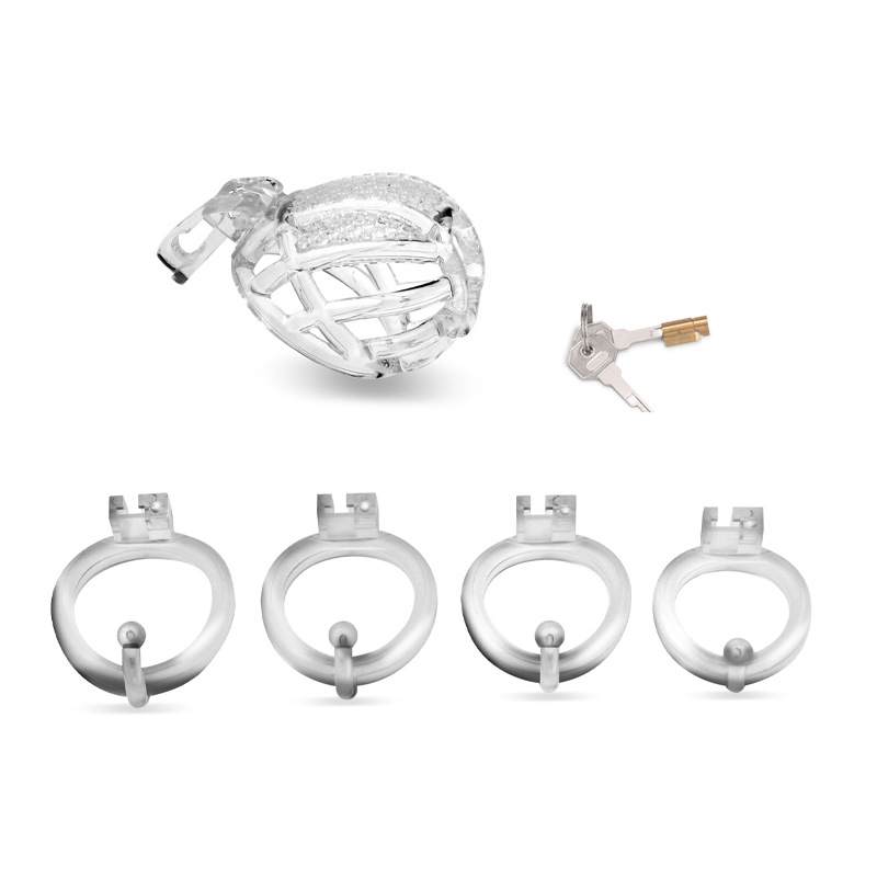 Pink Mini Male Chastity Penis Device Chrome CBT Slave Gay With Hook Ring Cuckold Lockdown Cage Restraint For Men Sex Toys  18+