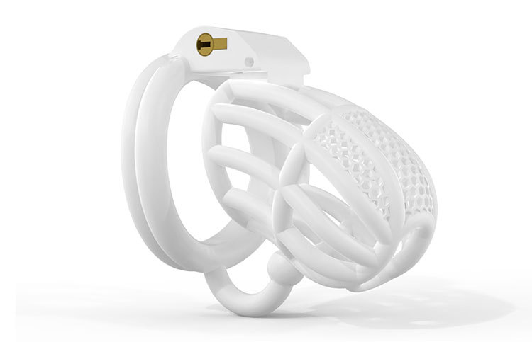 Pink Mini Male Chastity Penis Device Chrome CBT Slave Gay With Hook Ring Cuckold Lockdown Cage Restraint For Men Sex Toys  18+