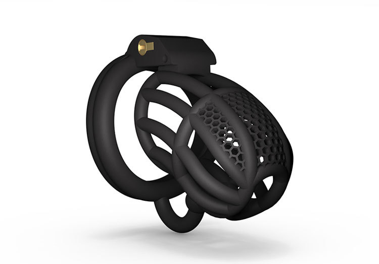 Pink Mini Male Chastity Penis Device Chrome CBT Slave Gay With Hook Ring Cuckold Lockdown Cage Restraint For Men Sex Toys  18+