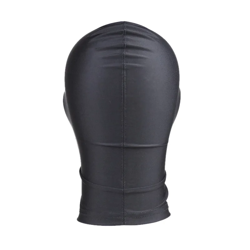 Black Mask with Open Mouth Zipper Headgear Cover Eye Head Hood Restraints Harness BDSM Bondage Roleplay Sex Toy Women Men Black Mask with Open Mouth Zipper Headgear Cover Eye Head Hood Restraints Harness BDSM Bondage Roleplay Sex Toy Women Men