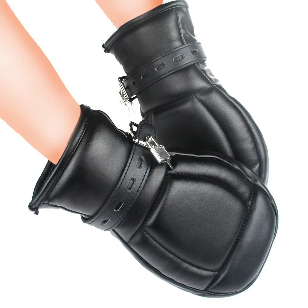 Bdsm Bondage Dog Paw Glove Slave Dog Glove Sex Toy Pup Roleplay Party Mask Unisex Leather Soft Padded Puppy Play Harness Adult