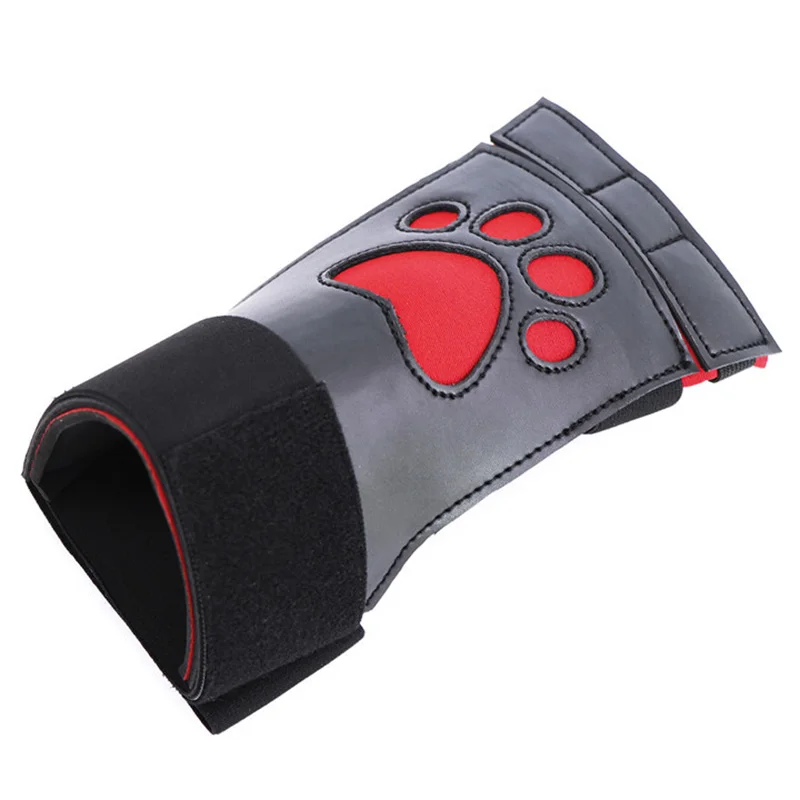 Bdsm Bondage Dog Paw Glove Slave Dog Glove Sex Toy Pup Roleplay Party Mask Unisex Leather Soft Padded Puppy Play Harness Adult