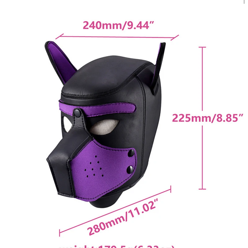 Bdsm Bondage Dog Paw Glove Slave Dog Glove Sex Toy Pup Roleplay Party Mask Unisex Leather Soft Padded Puppy Play Harness Adult