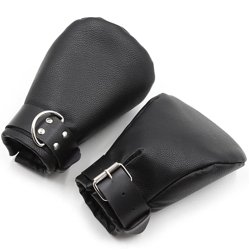 Bdsm Bondage Dog Paw Glove Slave Dog Glove Sex Toy Pup Roleplay Party Mask Unisex Leather Soft Padded Puppy Play Harness Adult