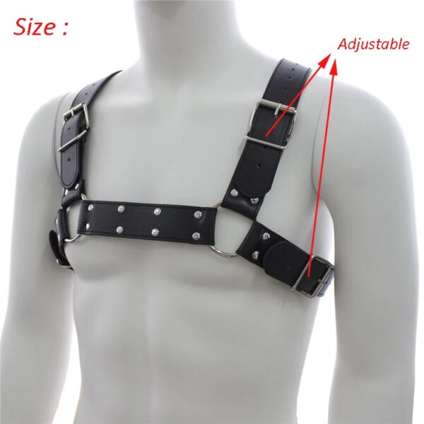 Bdsm Pet Roleplay Set, Dog Hood Mask Party Mask,Leather Male Chest Harness Strap,Dog Tail Plug,Pup Neck Collar Sex Toy