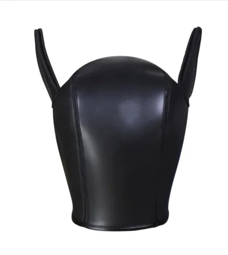 Bdsm Pet Roleplay Set,Puppy Play Dog Hood Mask Party Mask,Leather Male Chest Harness Strap,Dog Tail Plug,Pup Neck Collar Sex Toy