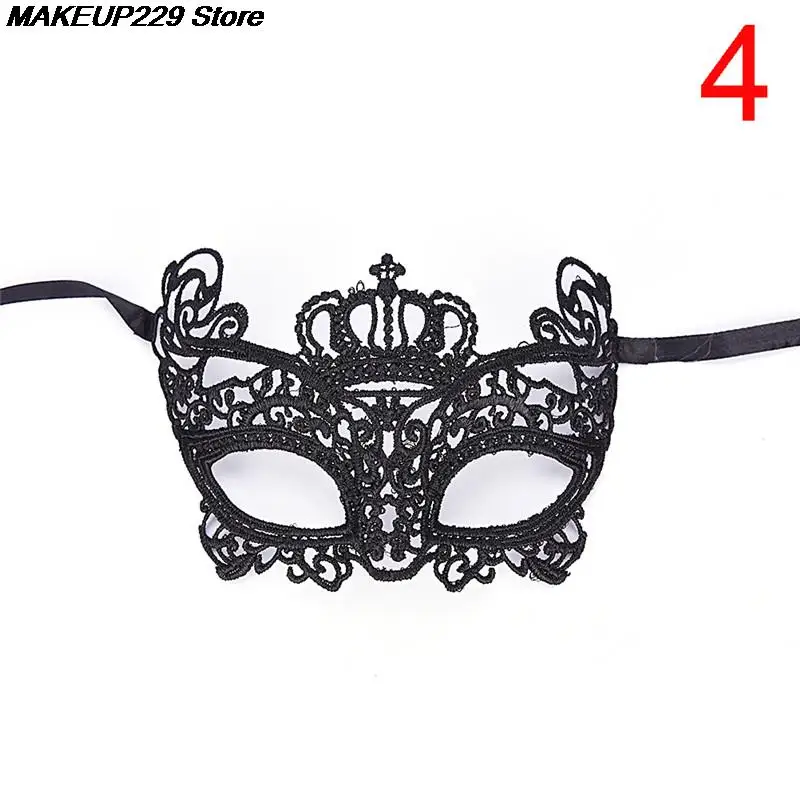 Sexy Black Mask Blinder Blindfold Erotic Fetish Bdsm Slave Restraint Adult Game Sex Toy Product For Women Lady Lace Mask Cutout