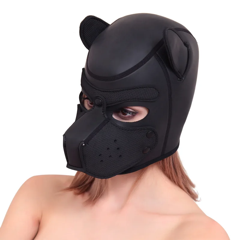 20 Styles Neoprene Puppy Play Dog Hood Mask,Bdsm Bondage Slave Pet Roleplay Party Pup Mask,Removable Muzzle,Couple Flirt Sex Toy 20 Styles Neoprene Puppy Play Dog Hood Mask,Bdsm Bondage Slave Pet Roleplay Party Pup Mask,Removable Muzzle,Couple Flirt Sex Toy
