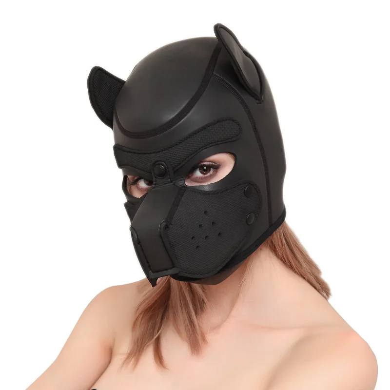 20 Styles Neoprene Puppy Play Dog Hood Mask,Bdsm Bondage Slave Pet Roleplay Party Pup Mask,Removable Muzzle,Couple Flirt Sex Toy 20 Styles Neoprene Puppy Play Dog Hood Mask,Bdsm Bondage Slave Pet Roleplay Party Pup Mask,Removable Muzzle,Couple Flirt Sex Toy