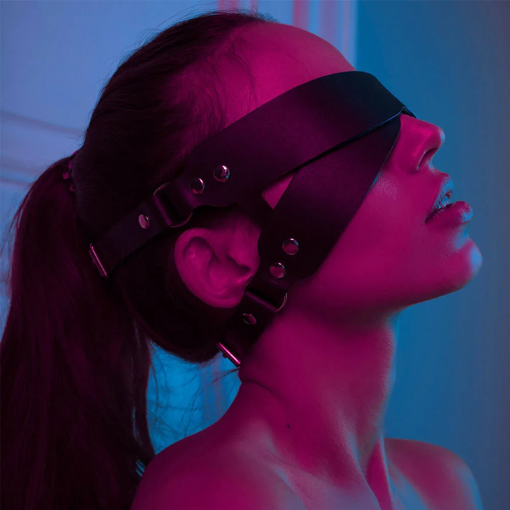Bdsm Eye Mask Sex Bondage Adult Game Couples Leather Harness Mask Wearble Costumes For Women Men Cosplay Toys Face Masks Product Bdsm Eye Mask Sex Bondage Adult Game Couples Leather Harness Mask Wearble Costumes For Women Men Cosplay Toys Face Masks Product