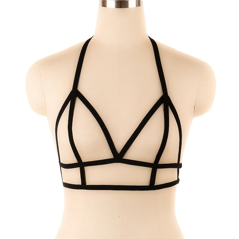 New Pentagram Sword Belt Sexy Ladies Women Body Harness Bra Chest Bondage Erotic Lingerie Cage Bra Gothic Garter Belt Suspenders New Pentagram Sword Belt Sexy Ladies Women Body Harness Bra Chest Bondage Erotic Lingerie Cage Bra Gothic Garter Belt Suspenders