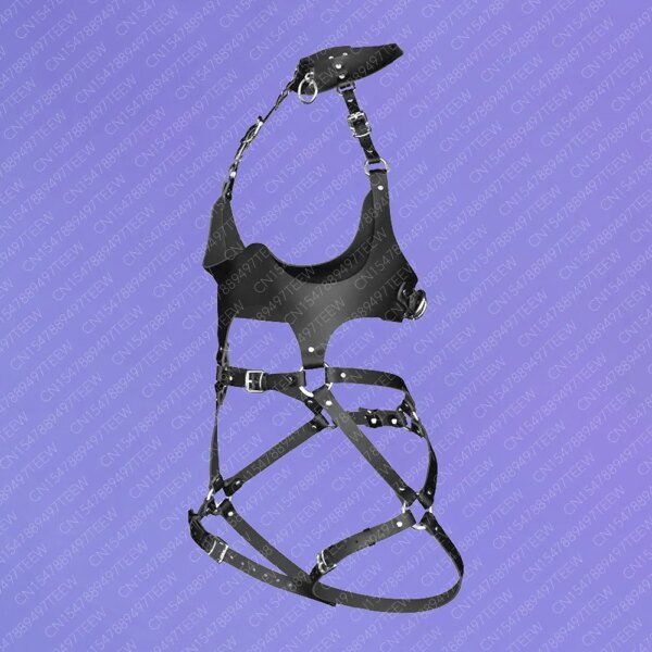 Women Sexy Sex Bondage Body Harness Belt Pu Leather Lingerie Bdsm  Thigh Garter Belt Gothic Fetish Clothing Festival Rave Outfit