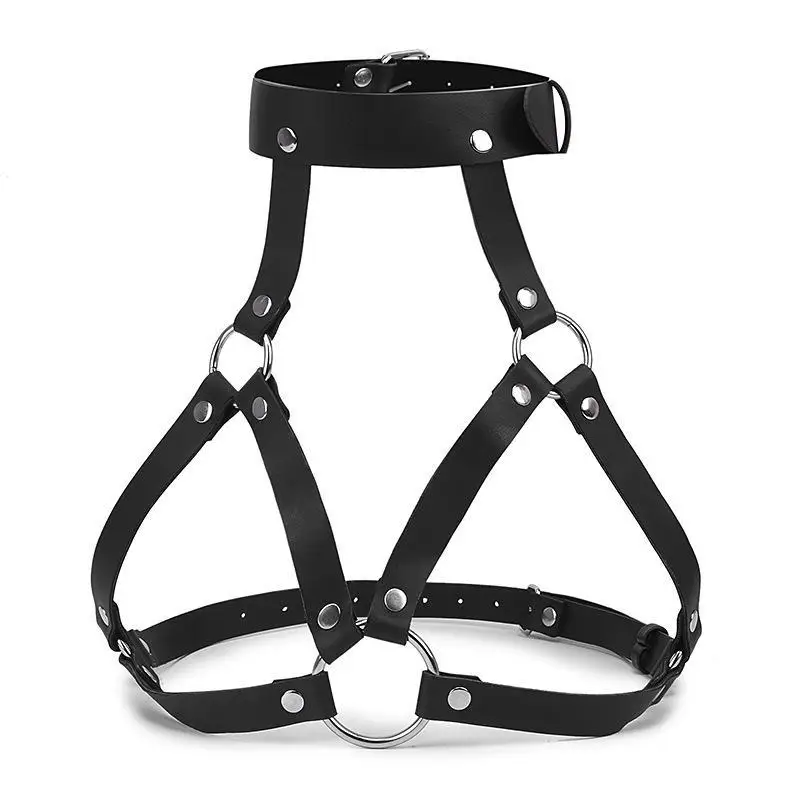 Women Sexy Chest Harness Belt Bdsm Bondage Lingerie Body Harness Leather Lingerie Goth Fetish Clothing Festival Rave Outfit Women Sexy Chest Harness Belt Bdsm Bondage Lingerie Body Harness Leather Lingerie Goth Fetish Clothing Festival Rave Outfit