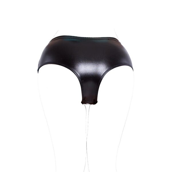 PU Leather Penis Panties Silicone Anal Butt Plug Dildos Lesbian Strapon Chastity Pants Underwear Masturbation Vibrating Sex Toys