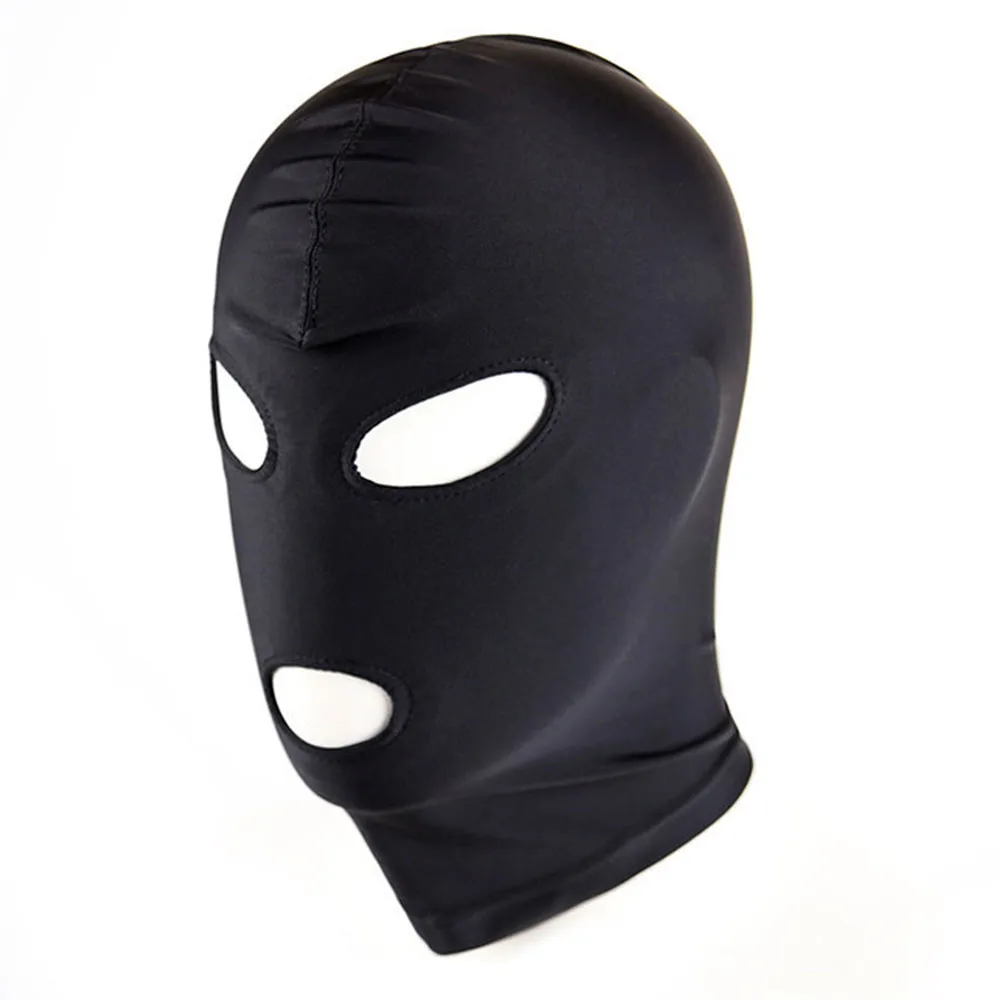 IKOKY Slave SM Bondage Sex Toys for Couple Adult Games Erotic Toys Sex Headgear 1 Piece Restraint Hood Mask Sexy Head Mask