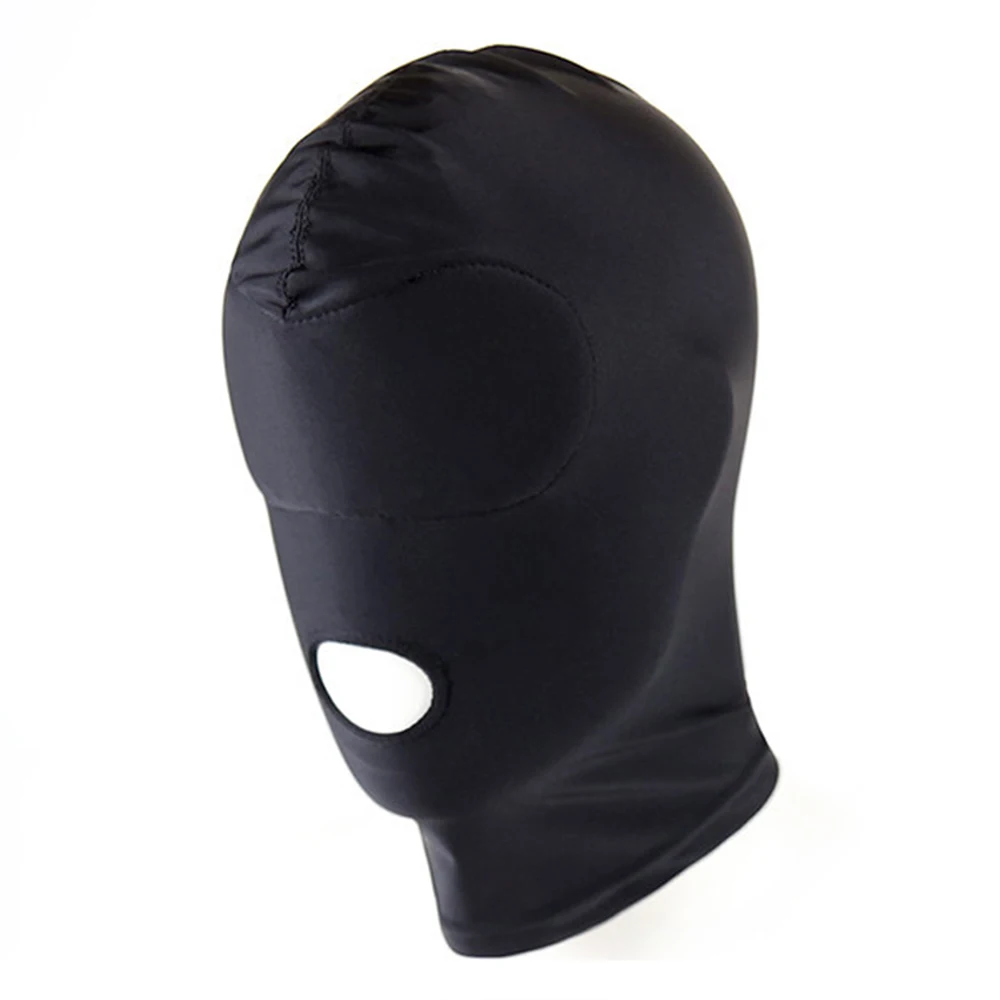 IKOKY Slave SM Bondage Sex Toys for Couple Adult Games Erotic Toys Sex Headgear 1 Piece Restraint Hood Mask Sexy Head Mask