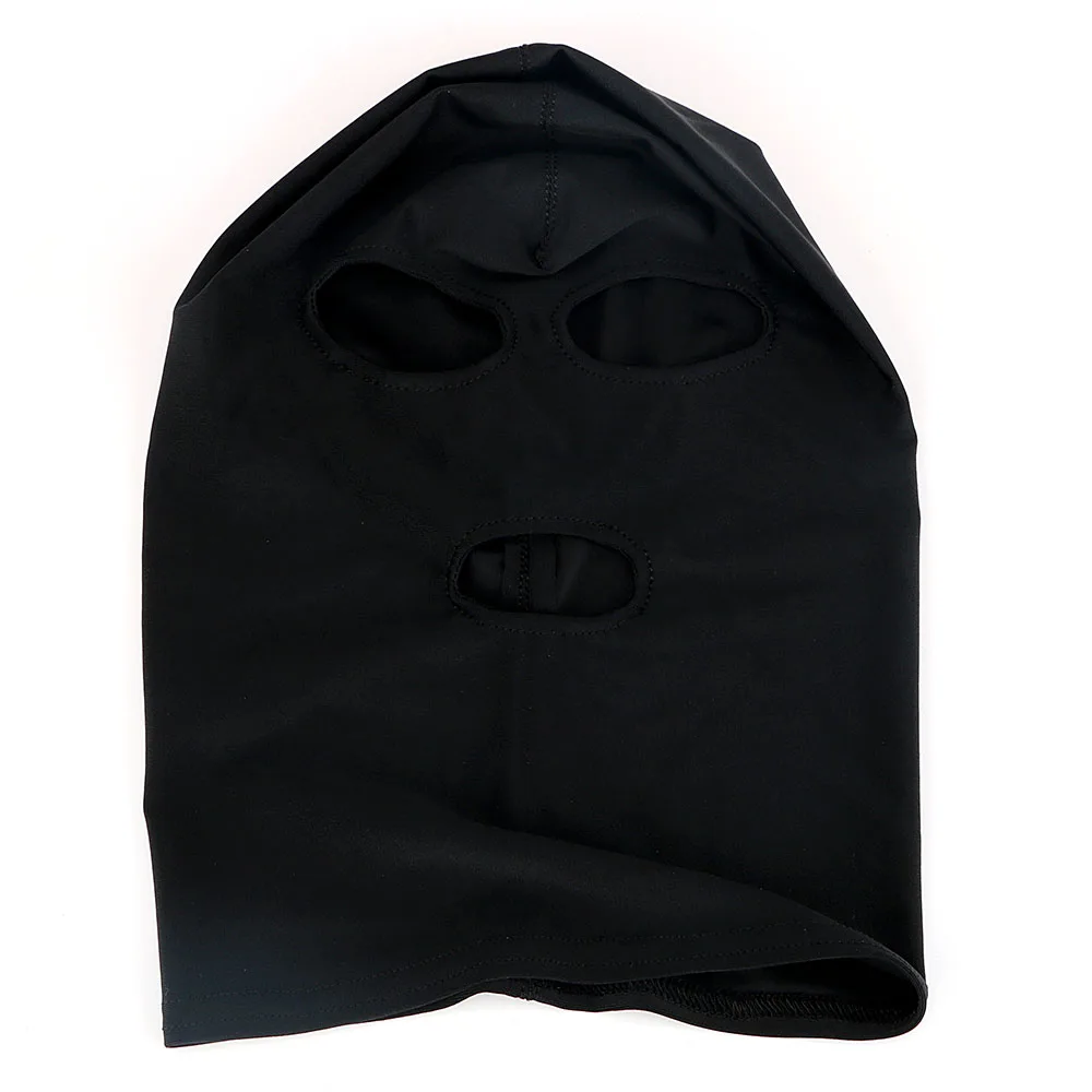 IKOKY Slave SM Bondage Sex Toys for Couple Adult Games Erotic Toys Sex Headgear 1 Piece Restraint Hood Mask Sexy Head Mask