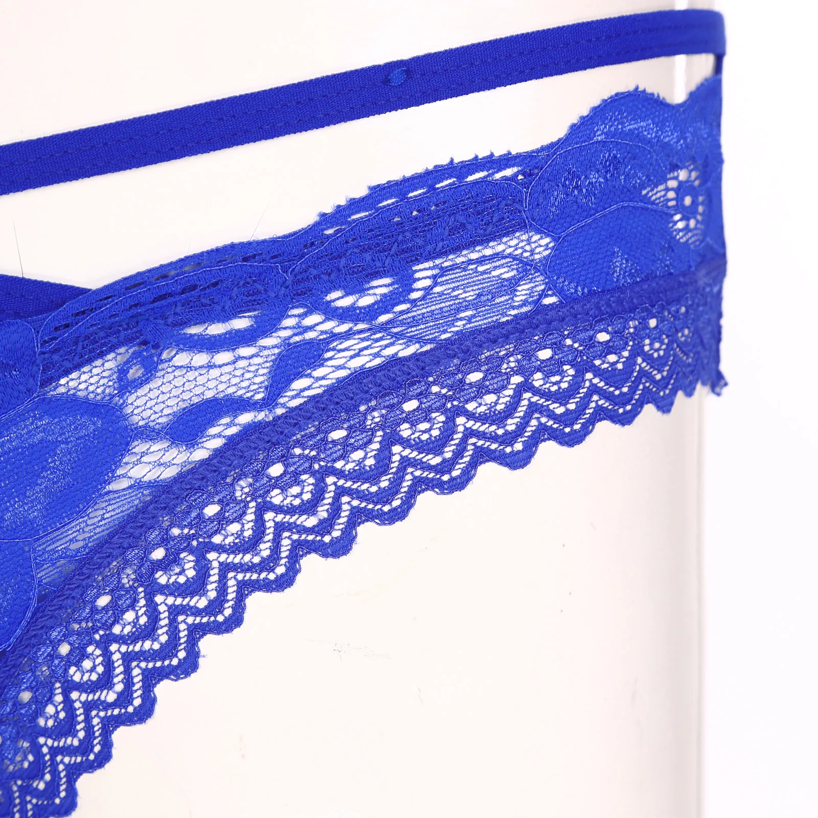 Mens Sissy Ruffled Lace Panties Sexy Underwear Lace Thong Enhance Pouch Bikini Briefs Low Rise Crotchless and Open But Jockstrap