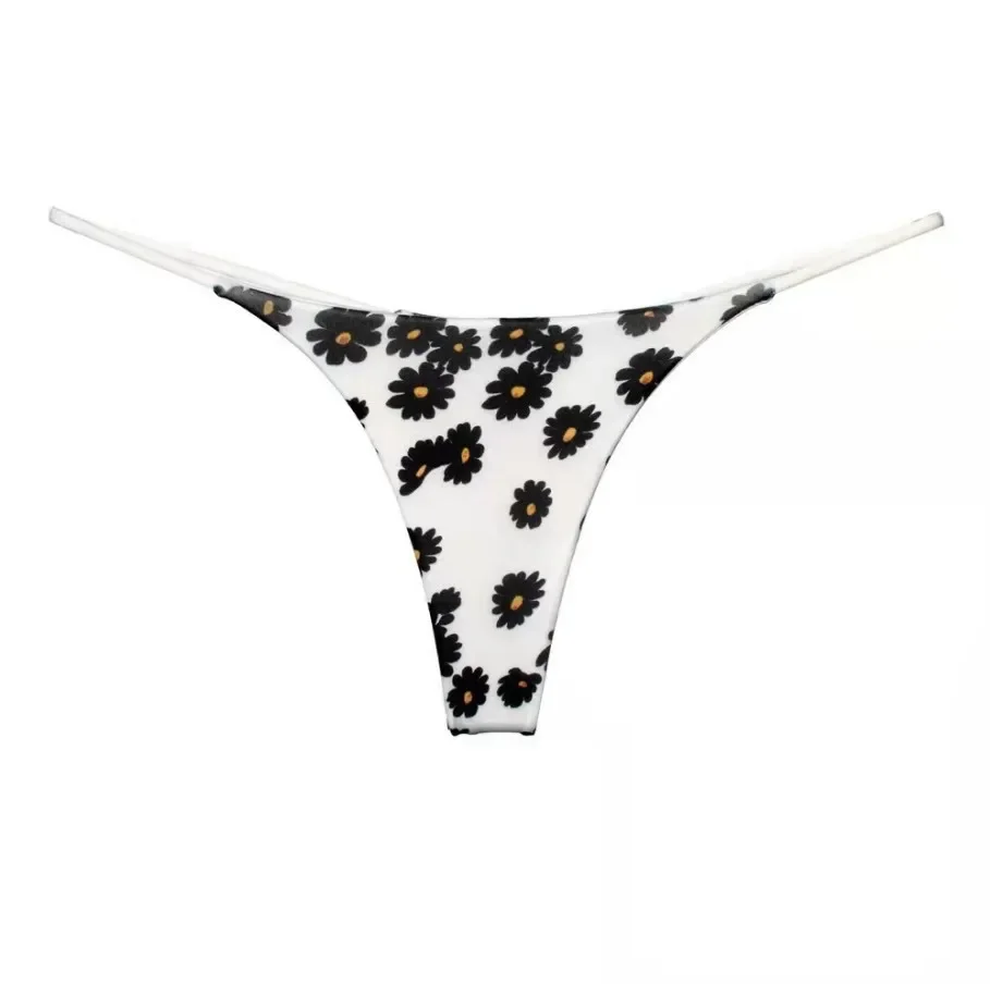 Women Panties Lingerie Strings Low-Rise Thong Panties Female Sexy Underwear Women Seamless Low Waist Ladies Briefs Thongs Sissy