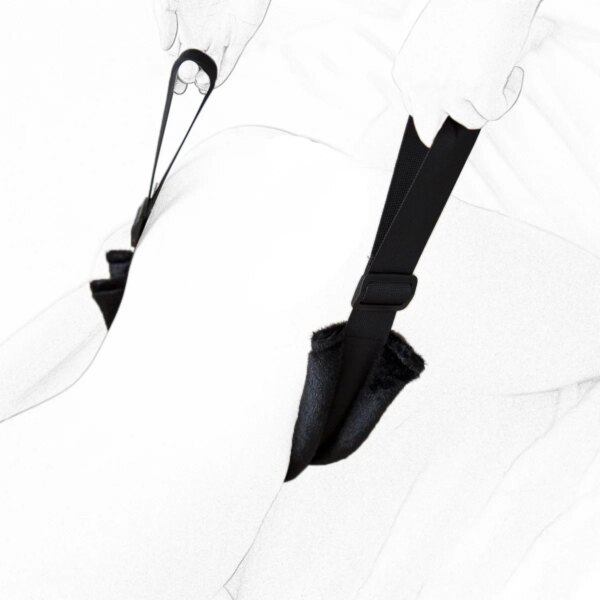 Auxiliary Sex Belt with Handles Adjusted Straps Sextoy Sexual Waist Lingerie Harness Sex Position Play Adult Sex Fun Aiding Belt